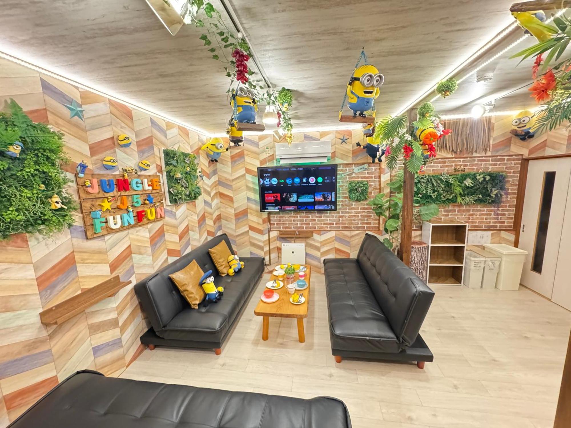 New Open Hotel Jungle Fun Fun J5 Coin Parking 500Yen For 24Hours Usj10 Minutes 오사카 외부 사진