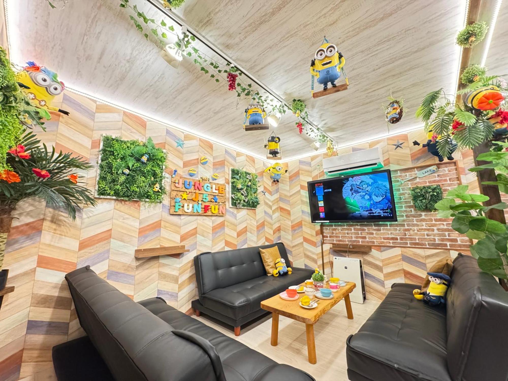 New Open Hotel Jungle Fun Fun J5 Coin Parking 500Yen For 24Hours Usj10 Minutes 오사카 외부 사진